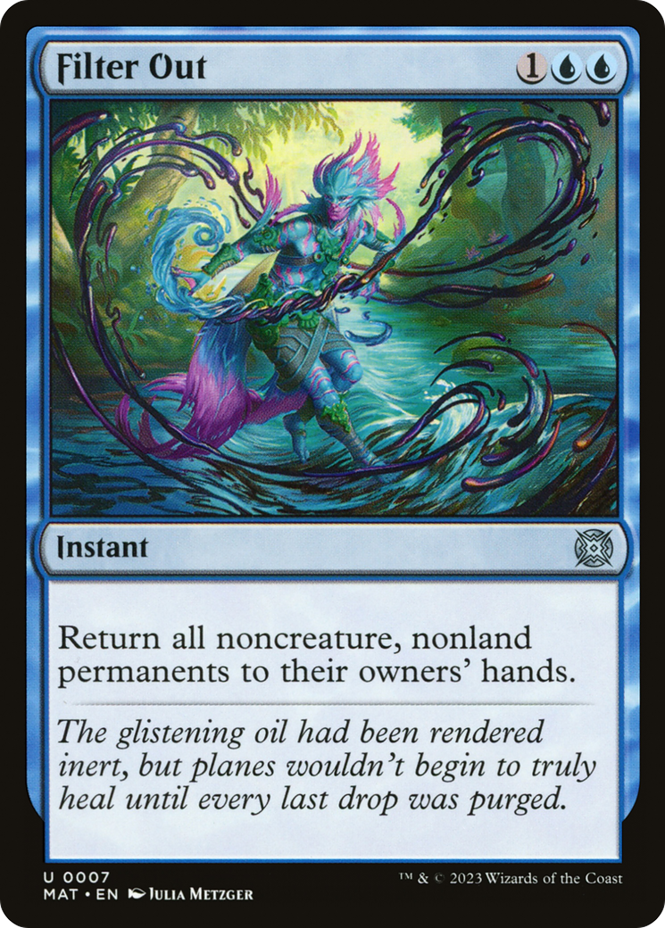 Filter Out - Uncommon Instant card from March of the Machine: The Aftermath