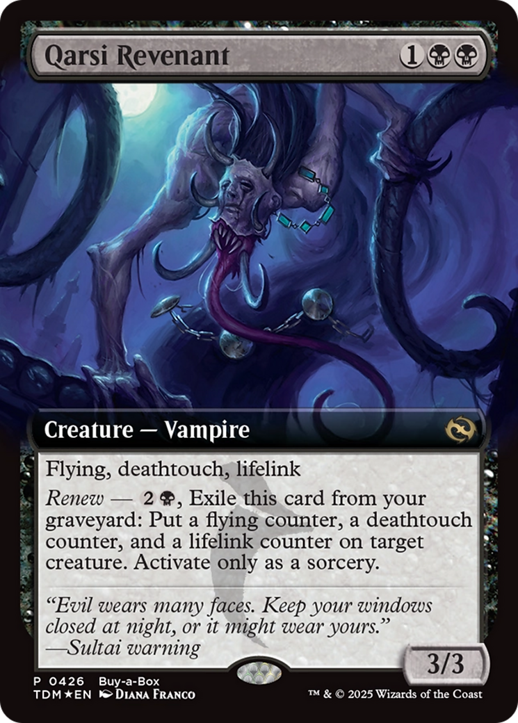 Qarsi Revenant - Rare Creature — Vampire card from Tarkir: Dragonstorm