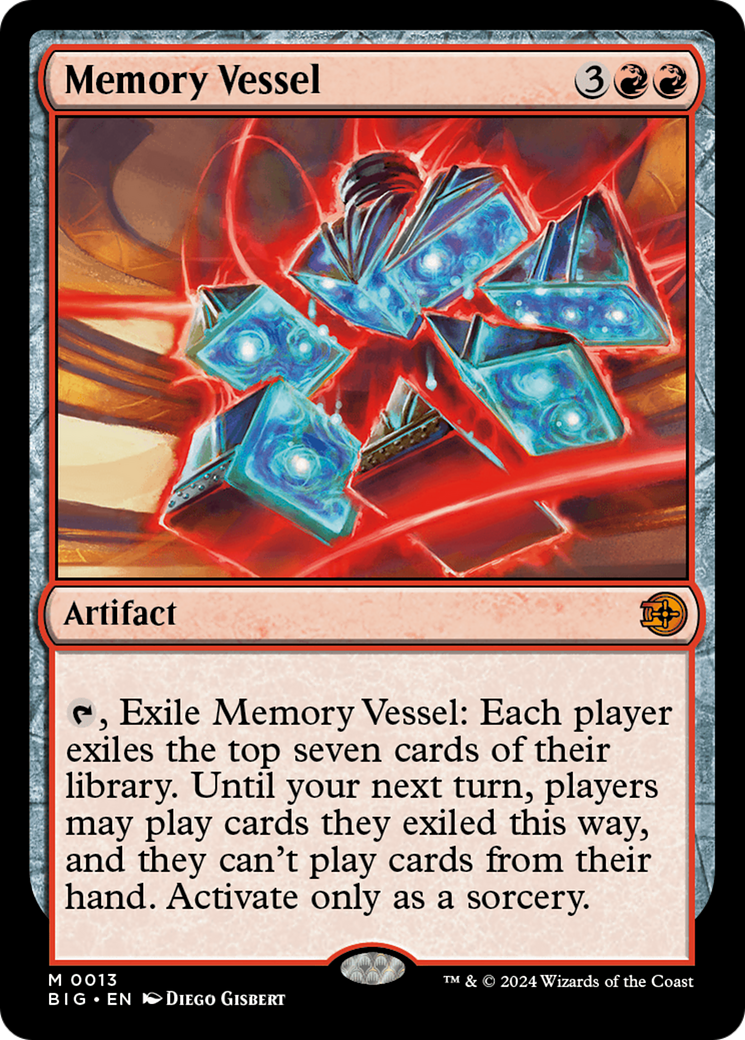 Memory Vessel - Mythic Artifact card from The Big Score