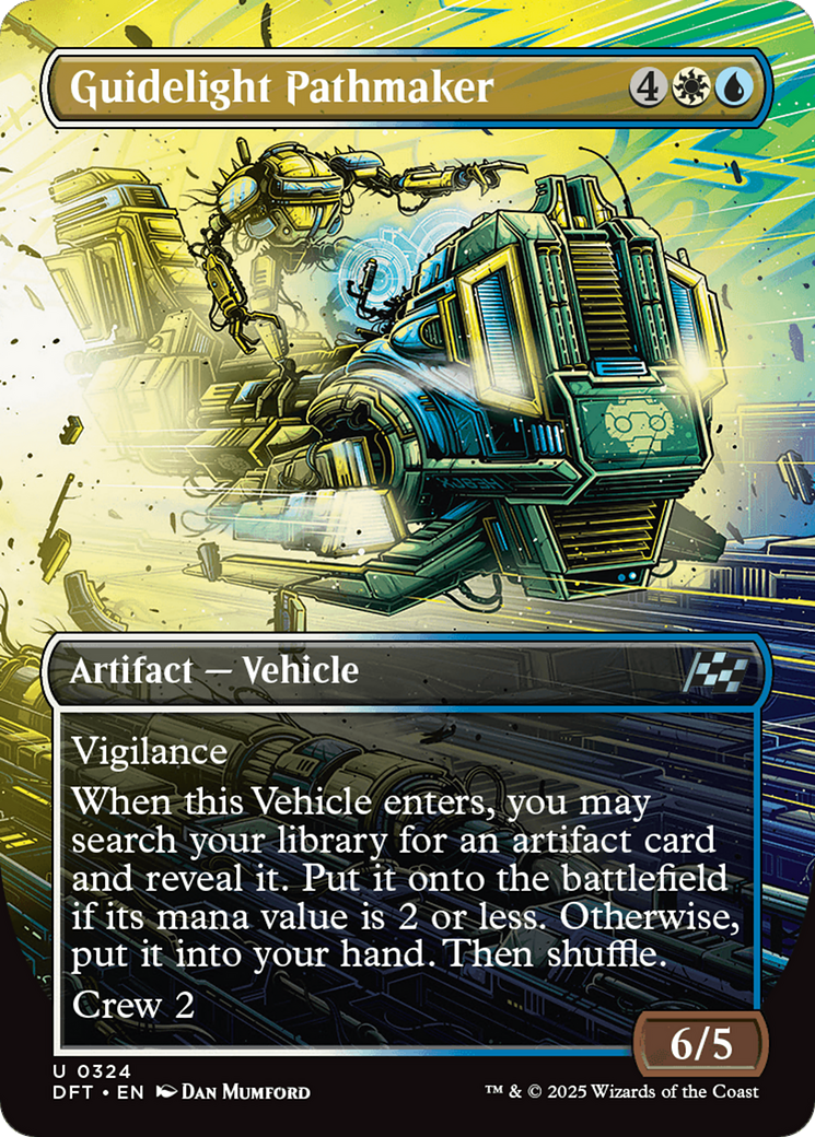 Guidelight Pathmaker - Uncommon Artifact — Vehicle card from Aetherdrift
