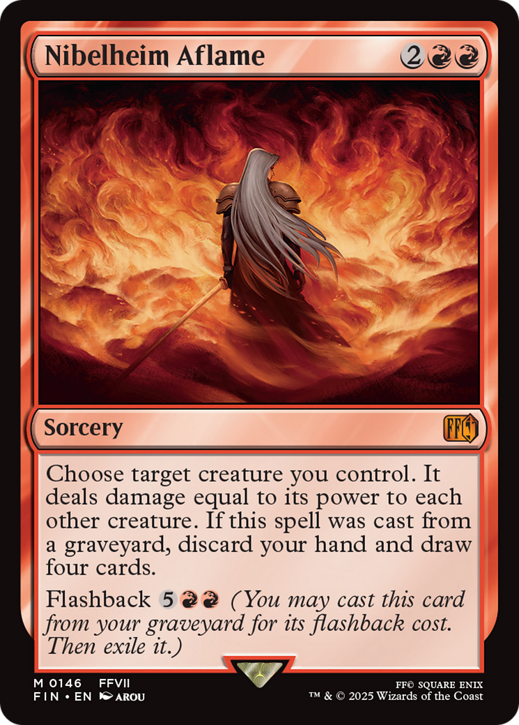 Nibelheim Aflame - Sorcery used in Izzet sideboards