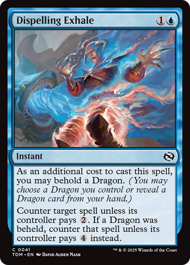 Dispelling Exhale - Common Instant card from Tarkir: Dragonstorm