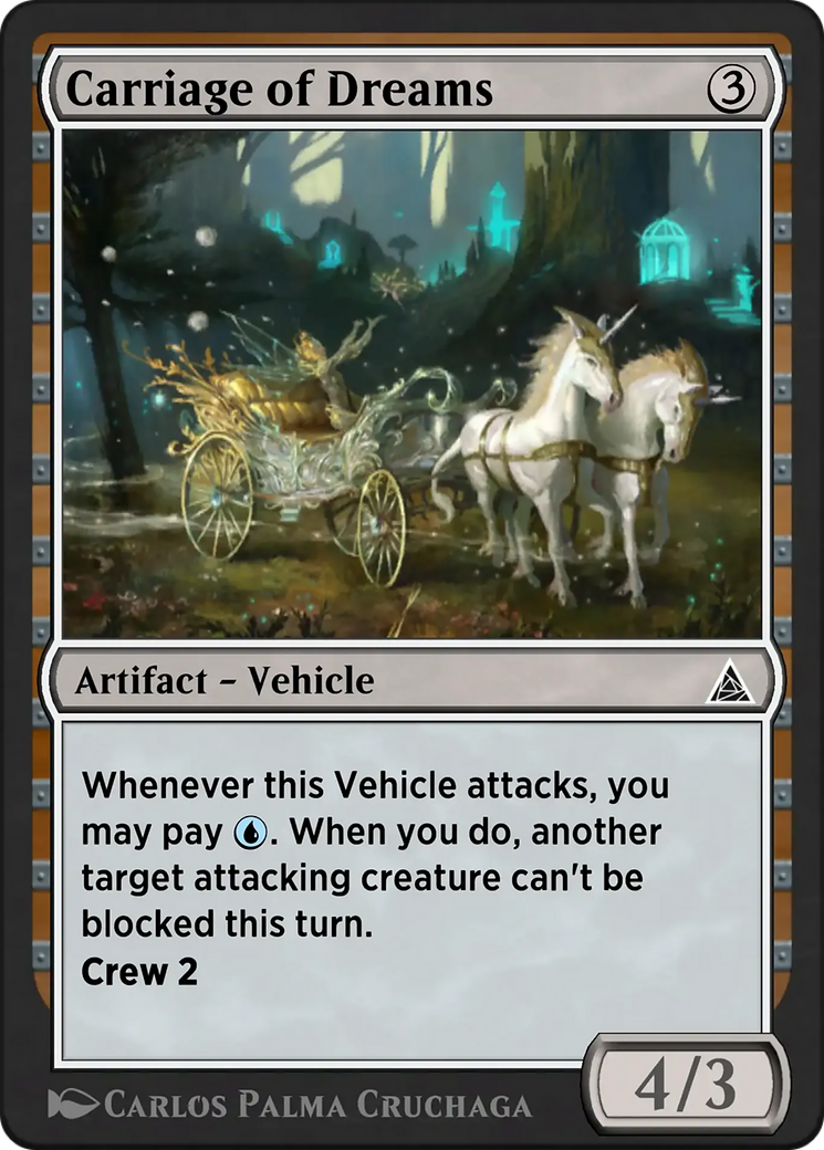 Passenger Ferry - Common Artifact — Vehicle card from Through the Omenpaths