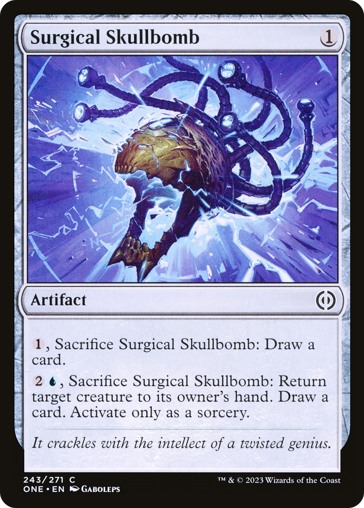 Surgical Skullbomb - Common Artifact card from Phyrexia: All Will Be One