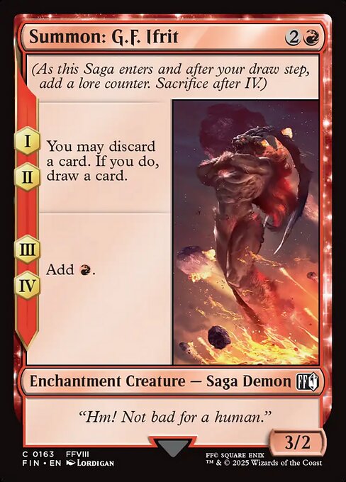 Summon: G.F. Ifrit
