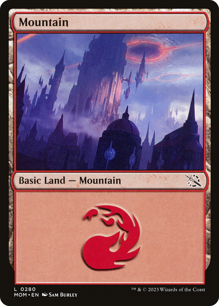 Mountain - Basic Land — Mountain used in Boros main decks