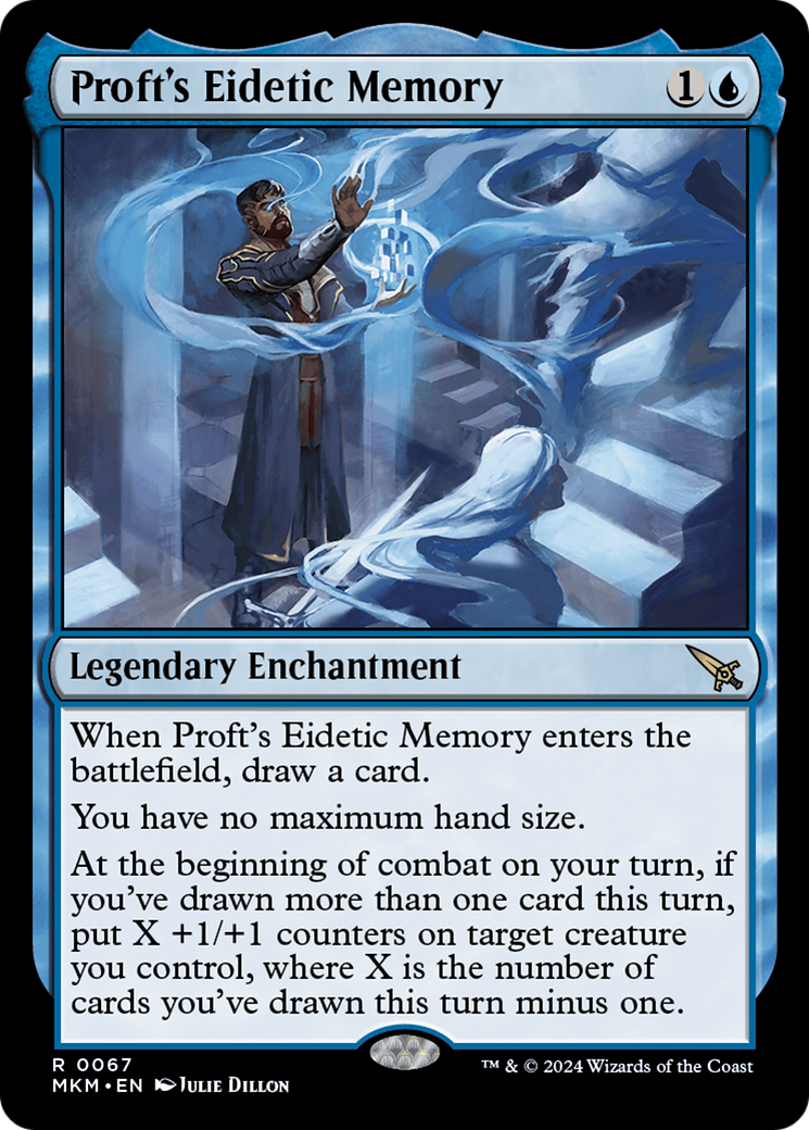 Proft's Eidetic Memory - Legendary Enchantment used in Izzet sideboards
