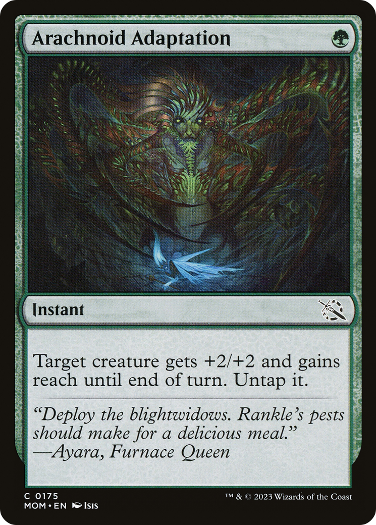 Arachnoid Adaptation - Common Instant card from March of the Machine