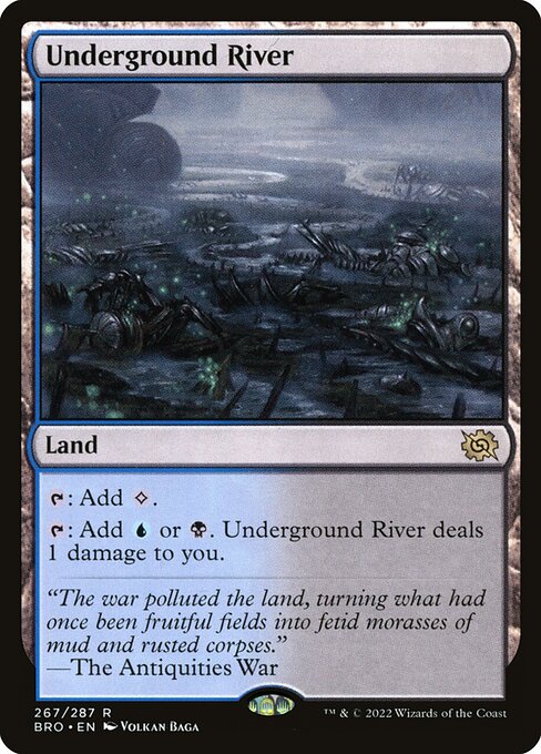 Underground River - Rare card from BRO