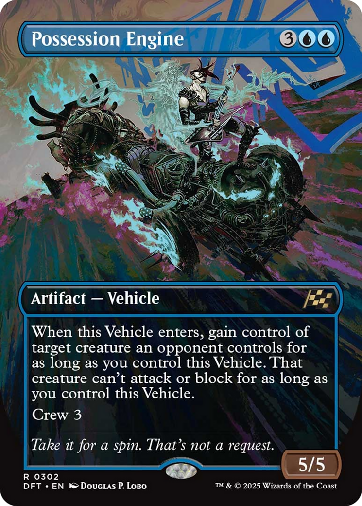 Possession Engine - Rare Artifact — Vehicle card from Aetherdrift