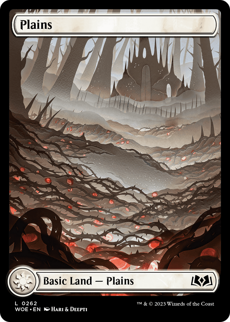 Plains - Common Basic Land — Plains card from Wilds of Eldraine