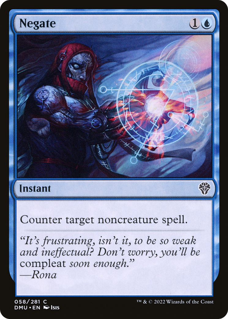 Negate - Common Instant card from Dominaria United
