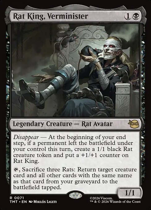 Rat King, Verminister