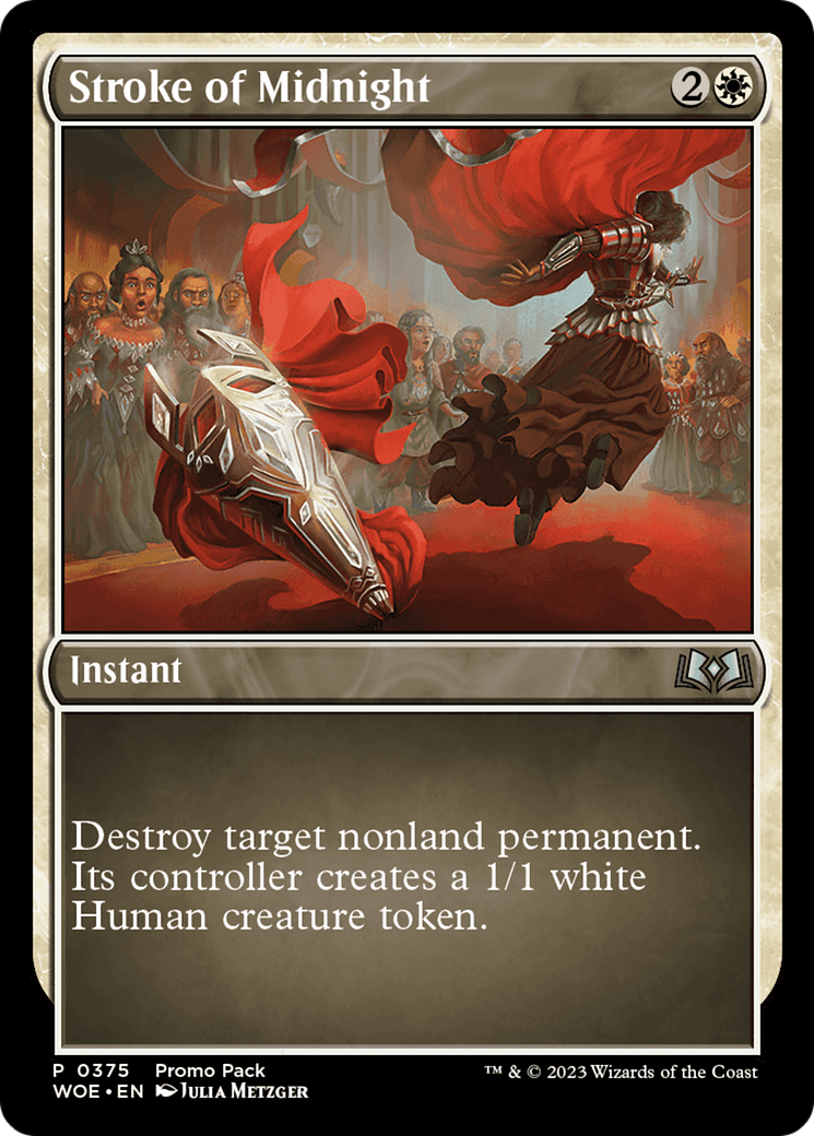 Stroke of Midnight - Uncommon Instant card from Wilds of Eldraine
