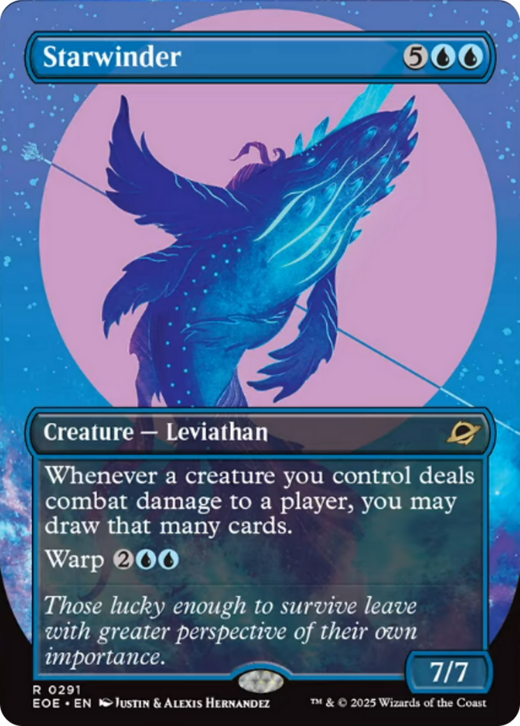 Starwinder - Rare Creature — Leviathan card from Edge of Eternities