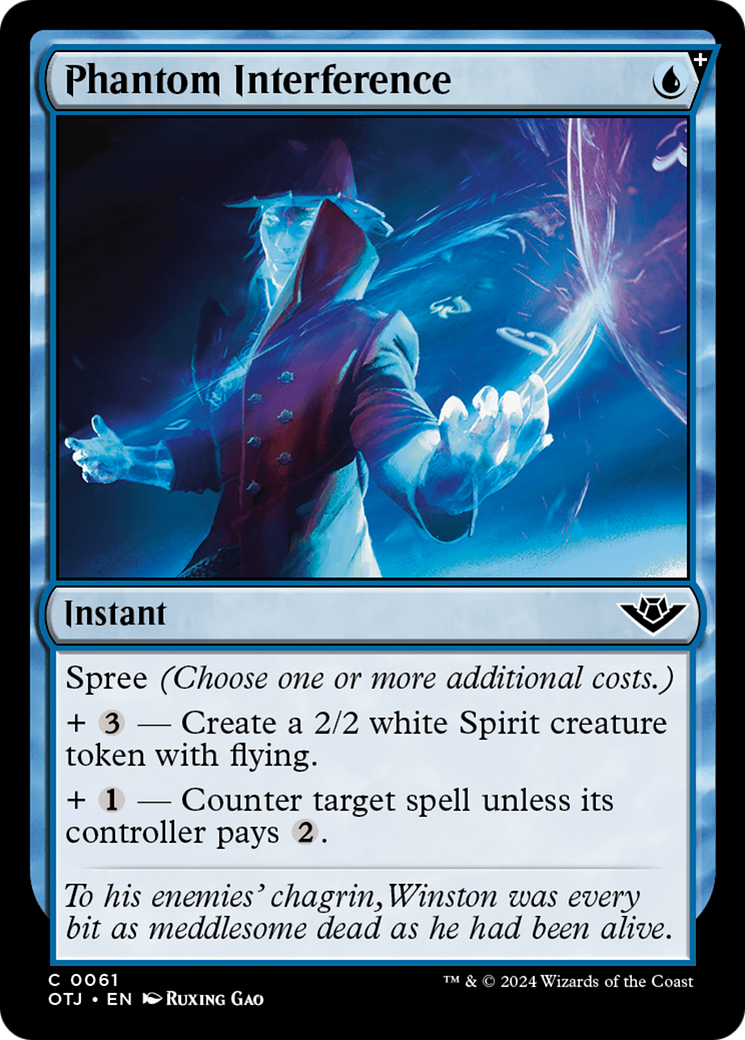 Phantom Interference - Common Instant card from Outlaws of Thunder Junction
