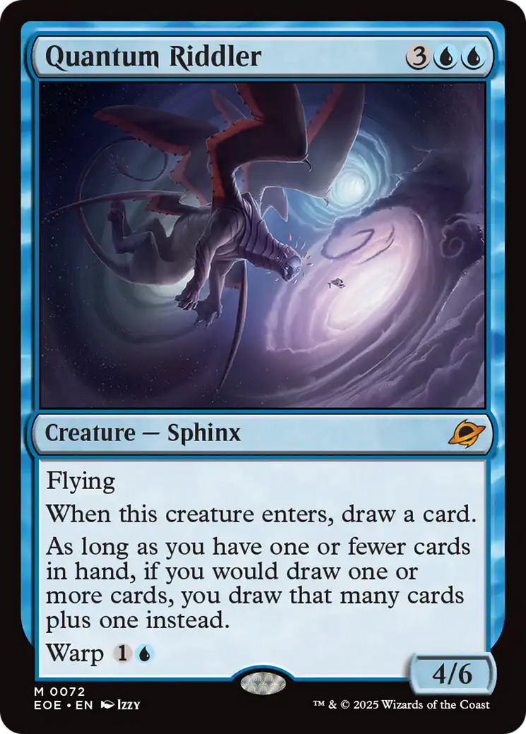 Quantum Riddler - Creature — Sphinx used in 69.6% of Izzet sideboards