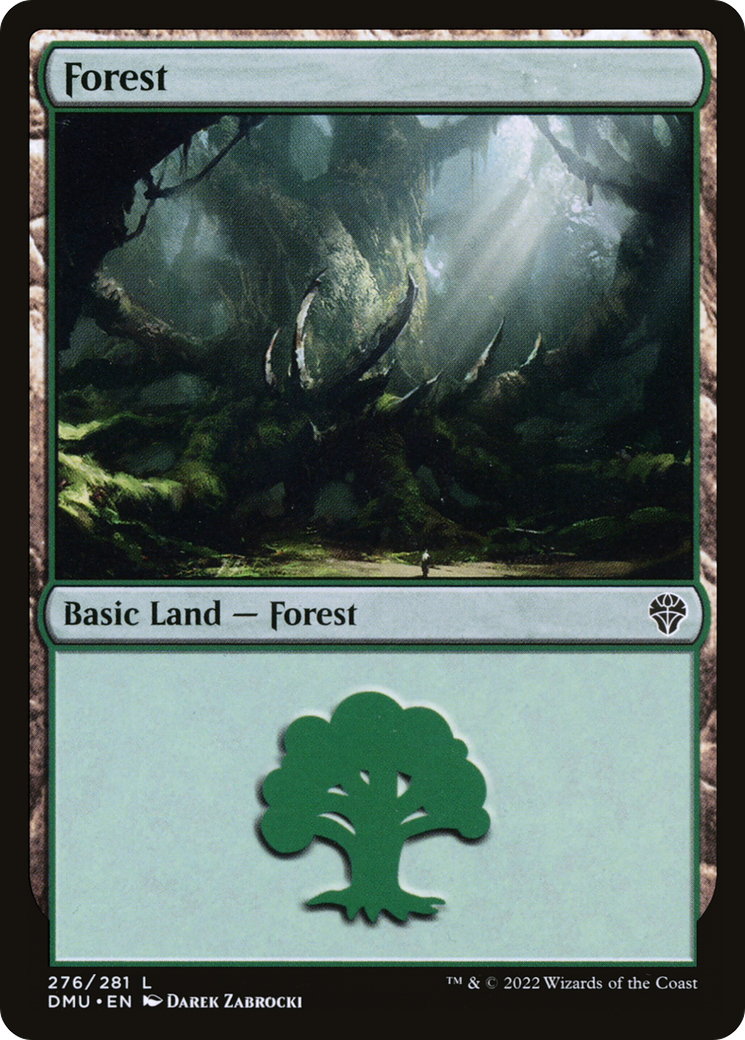 Forest - Common Basic Land — Forest card from Dominaria United