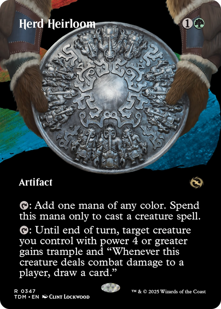 Herd Heirloom - Rare Artifact card from Tarkir: Dragonstorm