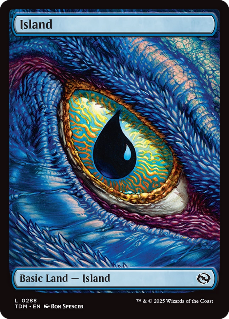Island - Common Basic Land — Island card from Tarkir: Dragonstorm