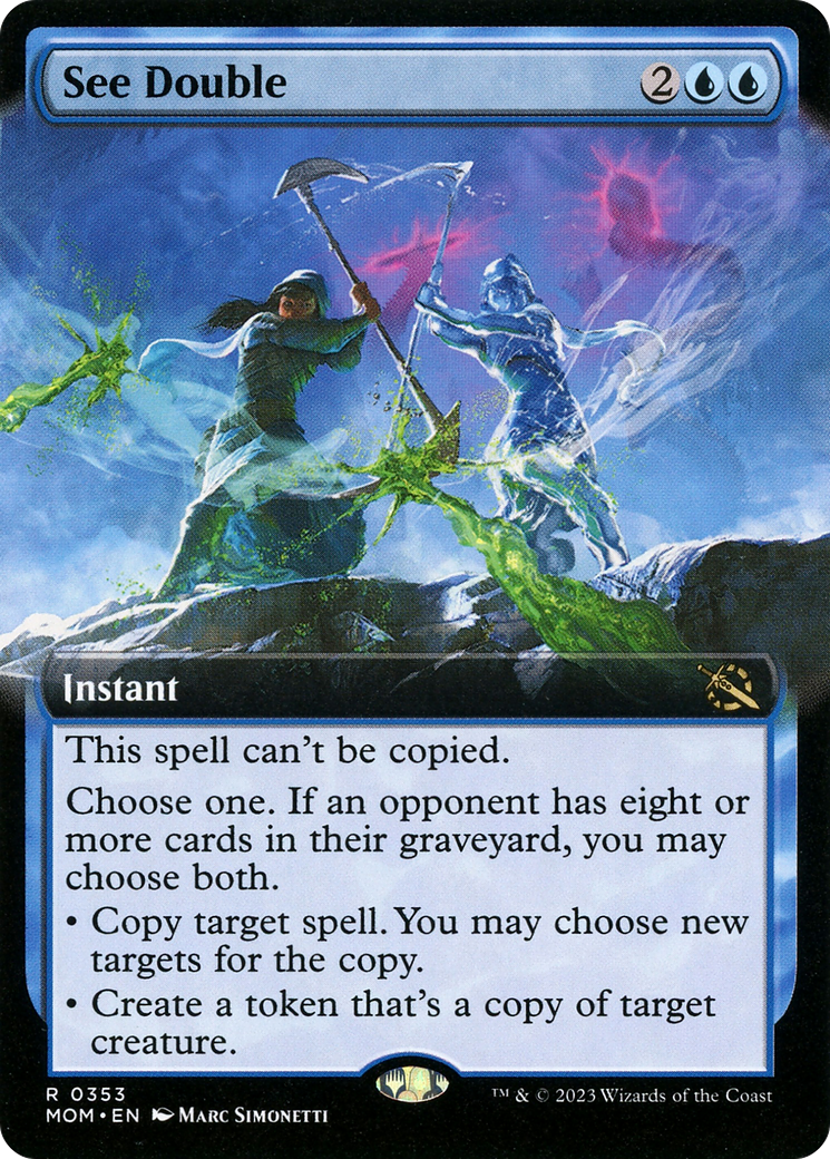 See Double - Rare Instant card from March of the Machine