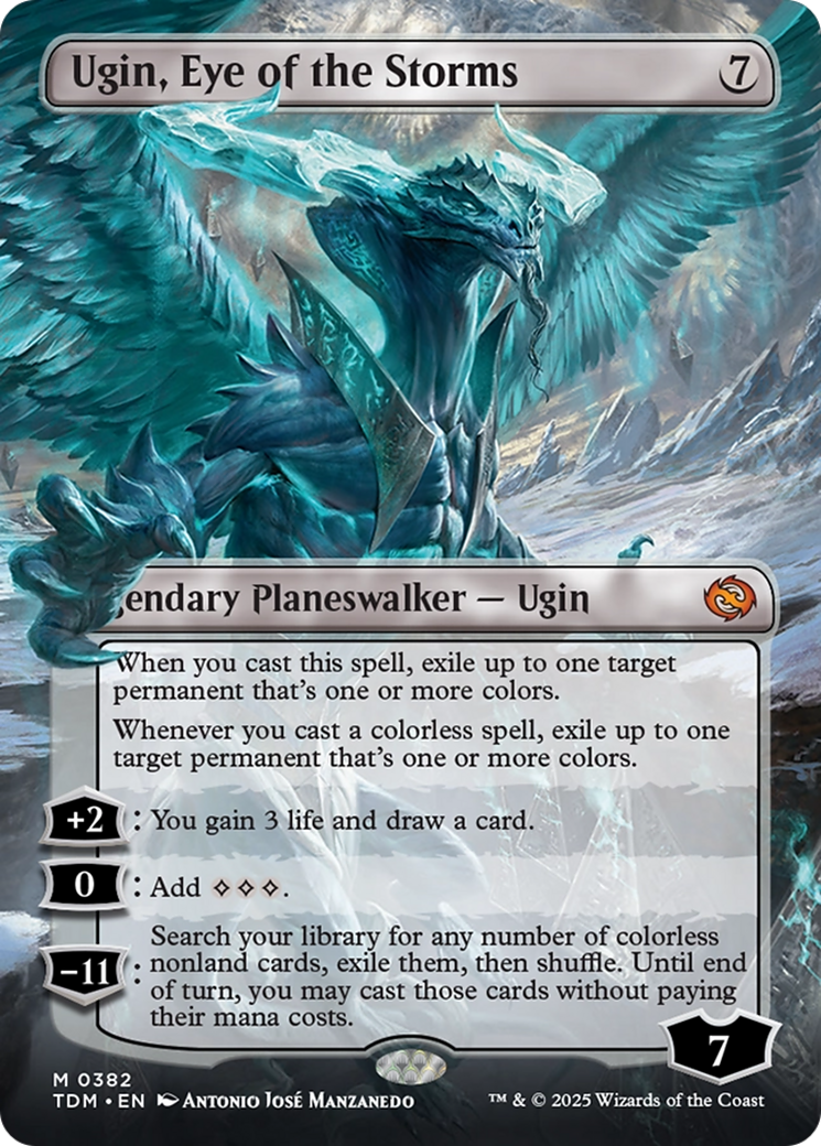 Ugin, Eye of the Storms // Ugin, Eye of the Storms - Mythic Legendary Planeswalker — Ugin card from Tarkir: Dragonstorm