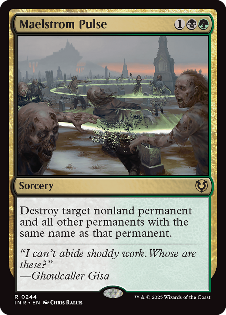 Maelstrom Pulse - Rare Sorcery card from Innistrad Remastered