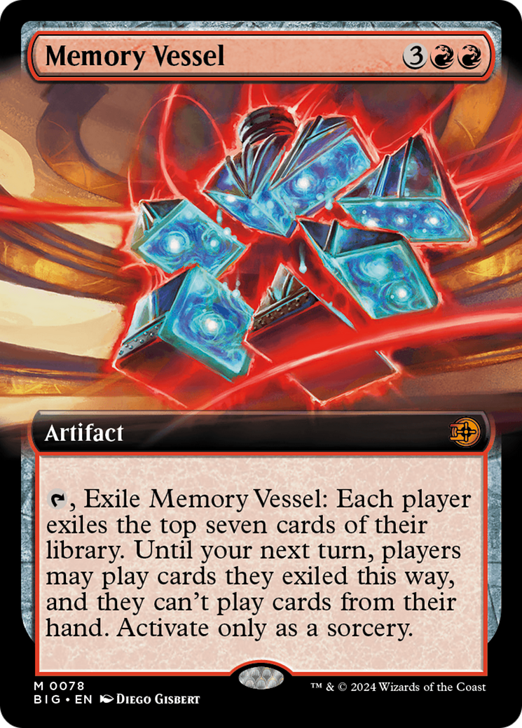 Memory Vessel - Mythic Artifact card from The Big Score