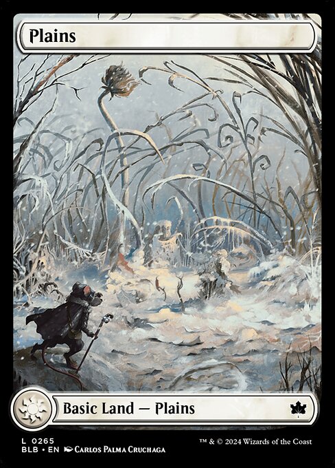 Plains - Common card from Bloomburrow