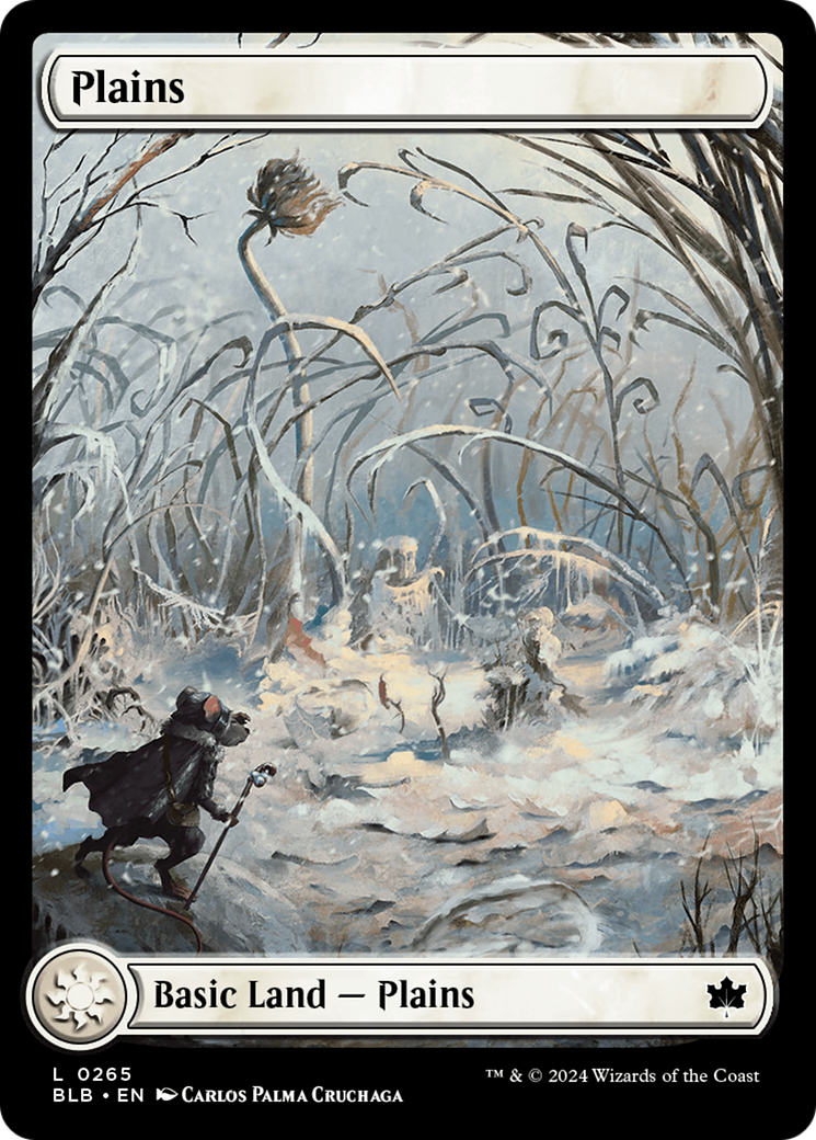 Plains - Common Basic Land — Plains card from Bloomburrow