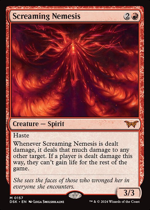 Screaming Nemesis - Banned Standard card