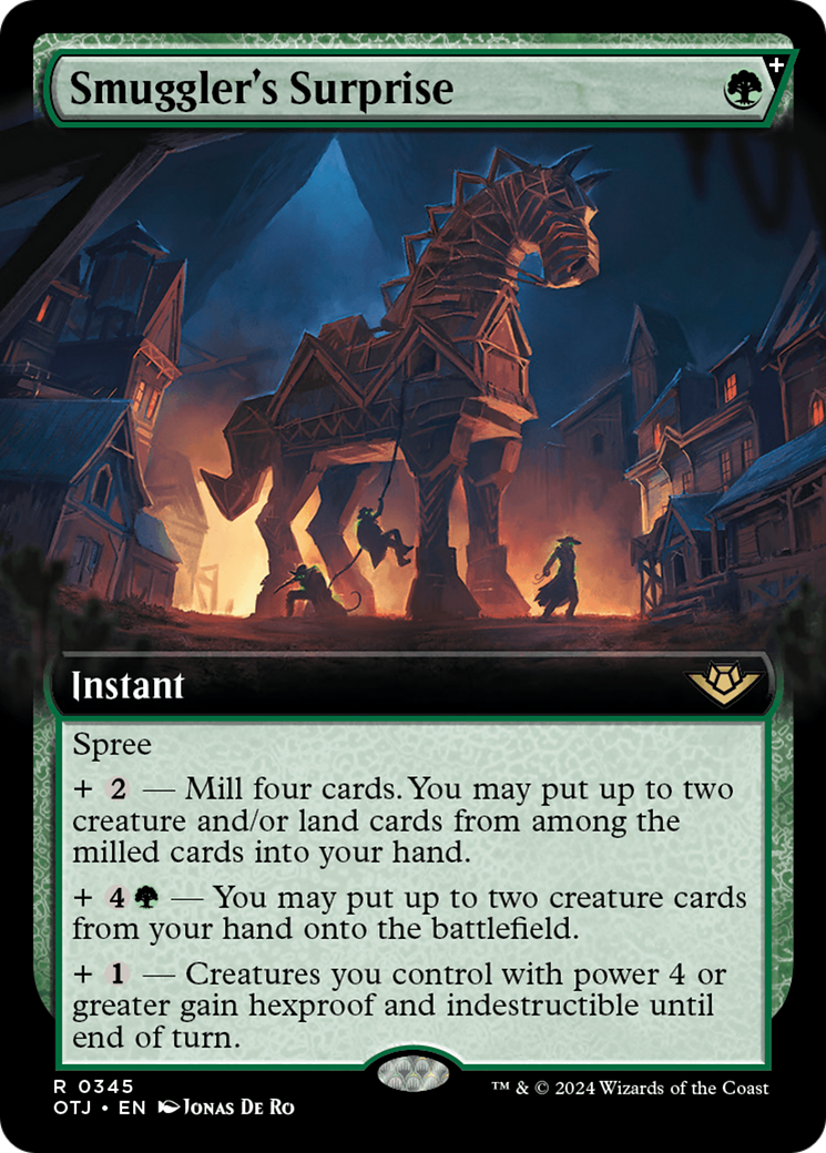 Smuggler's Surprise - Rare Instant card from Outlaws of Thunder Junction