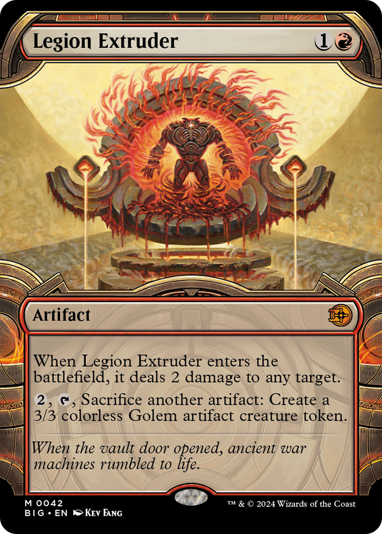 Legion Extruder - Mythic Artifact card from The Big Score