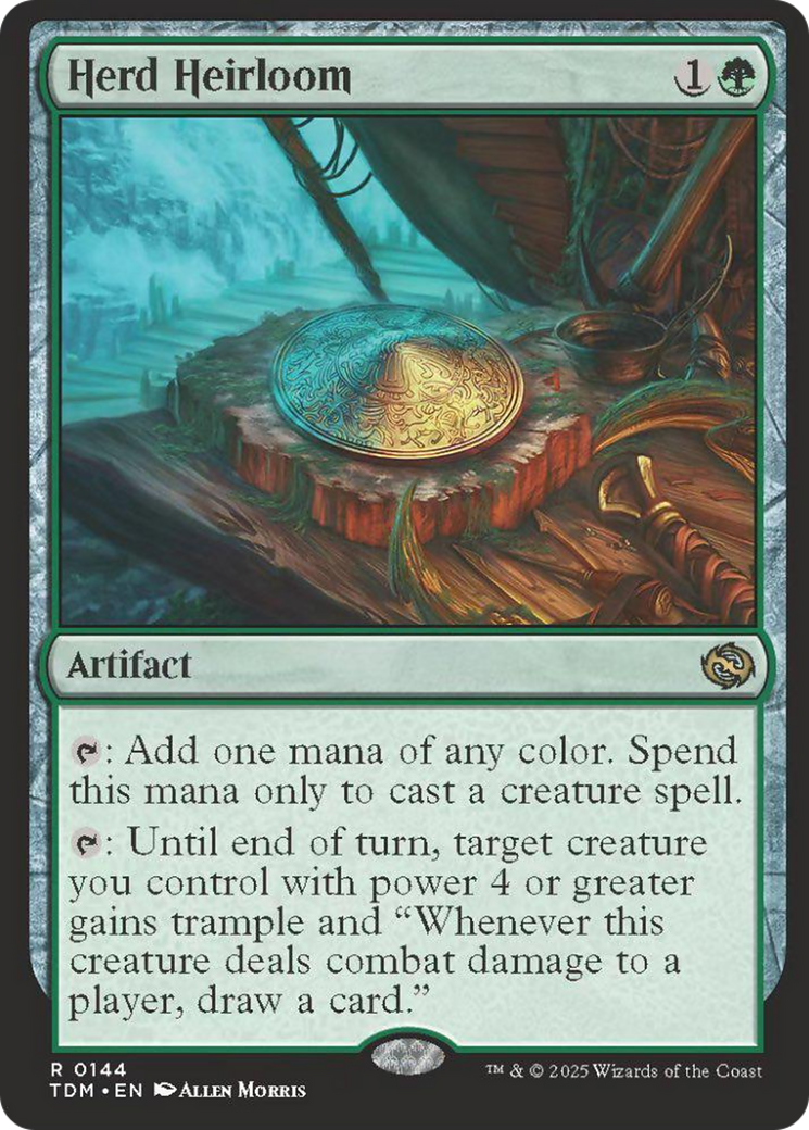 Herd Heirloom - Rare Artifact card from Tarkir: Dragonstorm