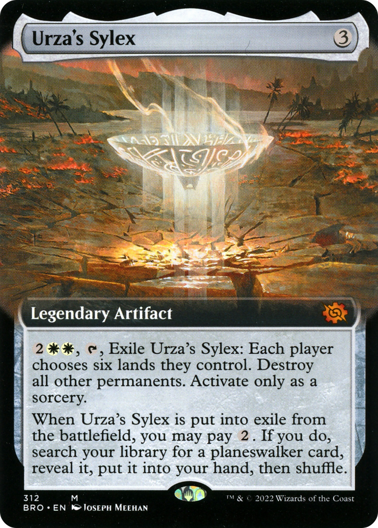 Urza's Sylex - Mythic Legendary Artifact card from The Brothers' War
