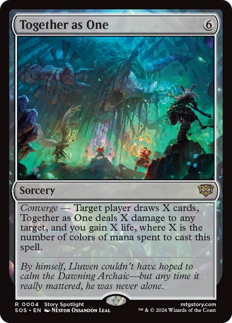 Together as One - Rare Sorcery card from Secrets of Strixhaven