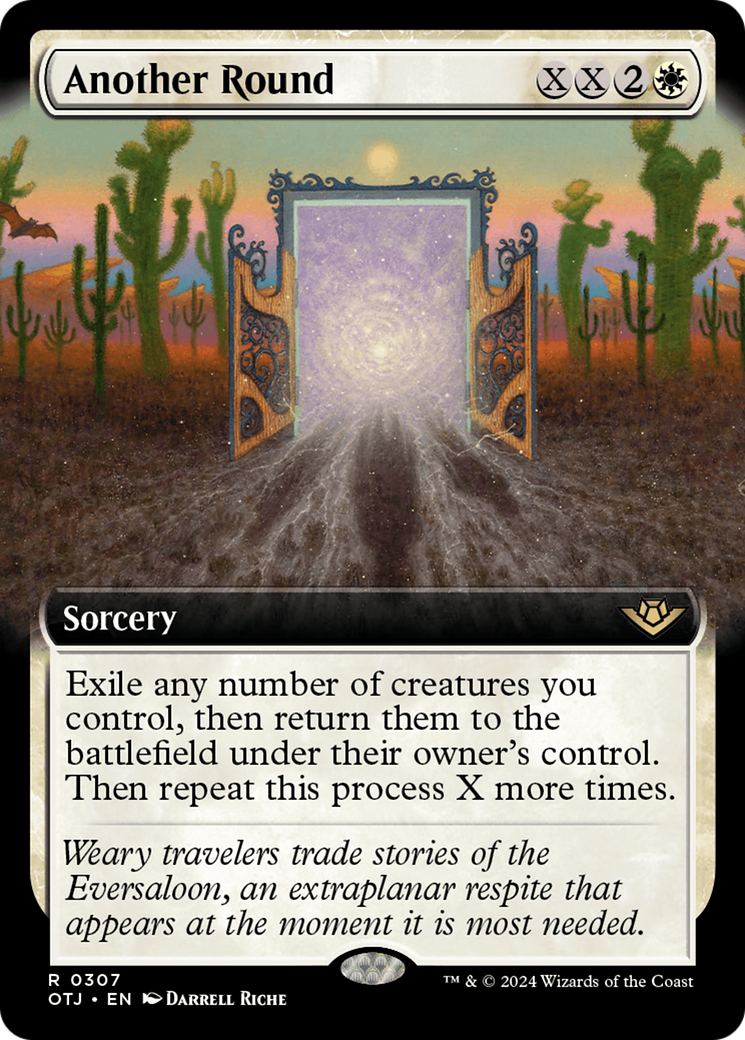 Another Round - Rare Sorcery card from Outlaws of Thunder Junction
