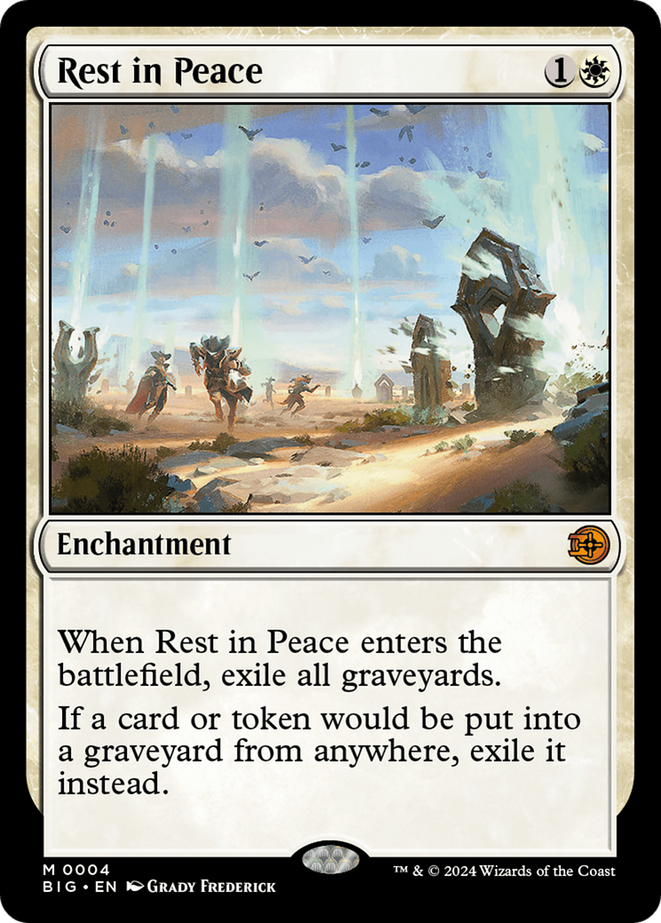 Rest in Peace - Enchantment used in 66.7% of Boros sideboards