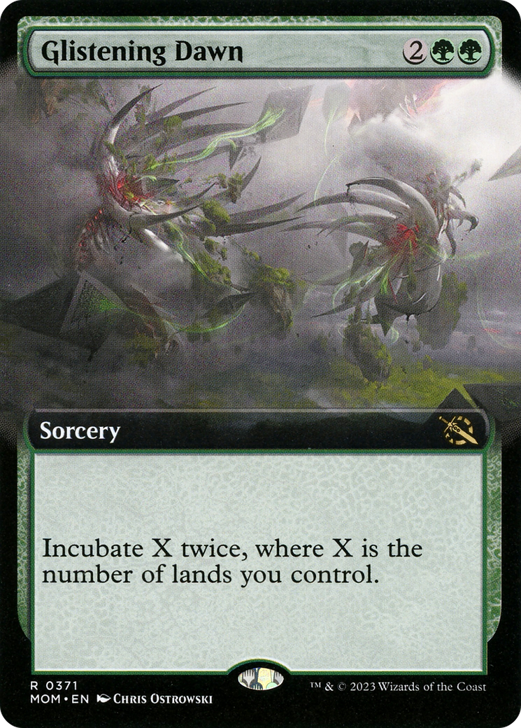Glistening Dawn - Rare Sorcery card from March of the Machine