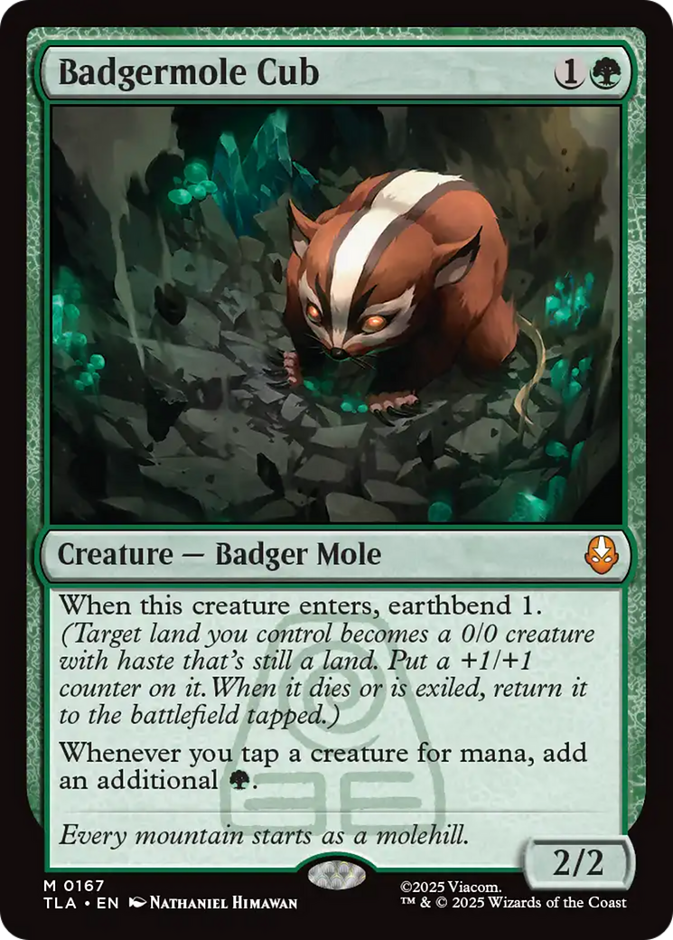 Badgermole Cub - Creature — Badger Mole used in Temur main decks