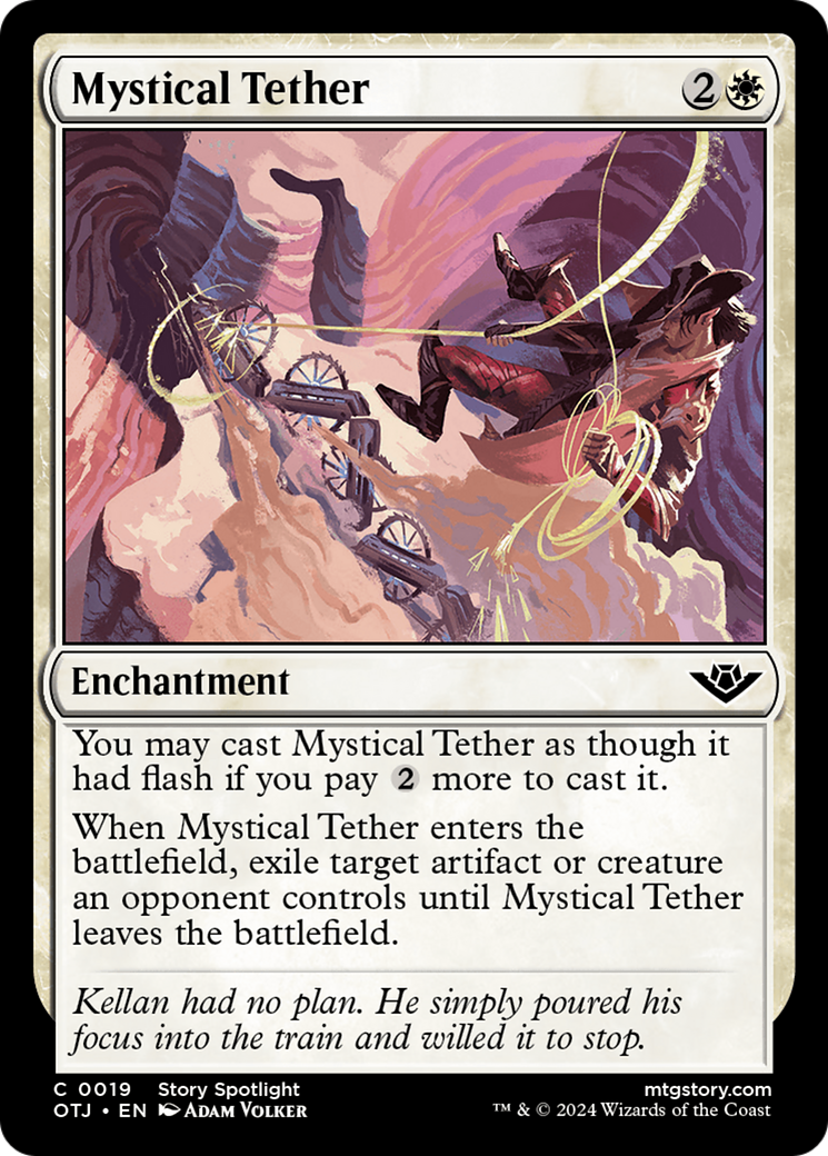 Mystical Tether - Common Enchantment card from Outlaws of Thunder Junction