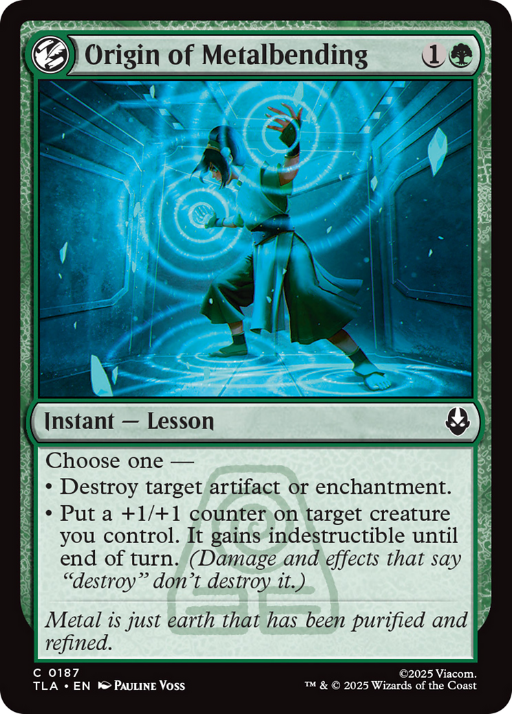 Origin of Metalbending - Instant — Lesson used in 55.6% of Simic sideboards