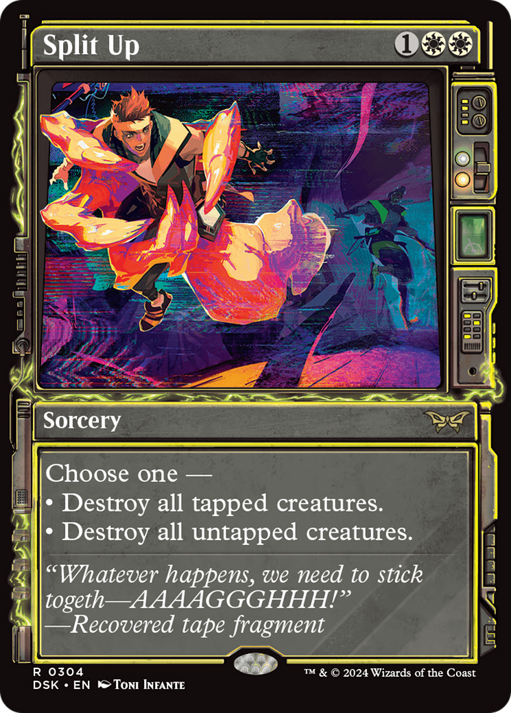 Split Up - Sorcery used in 100.0% of Selesnya sideboards