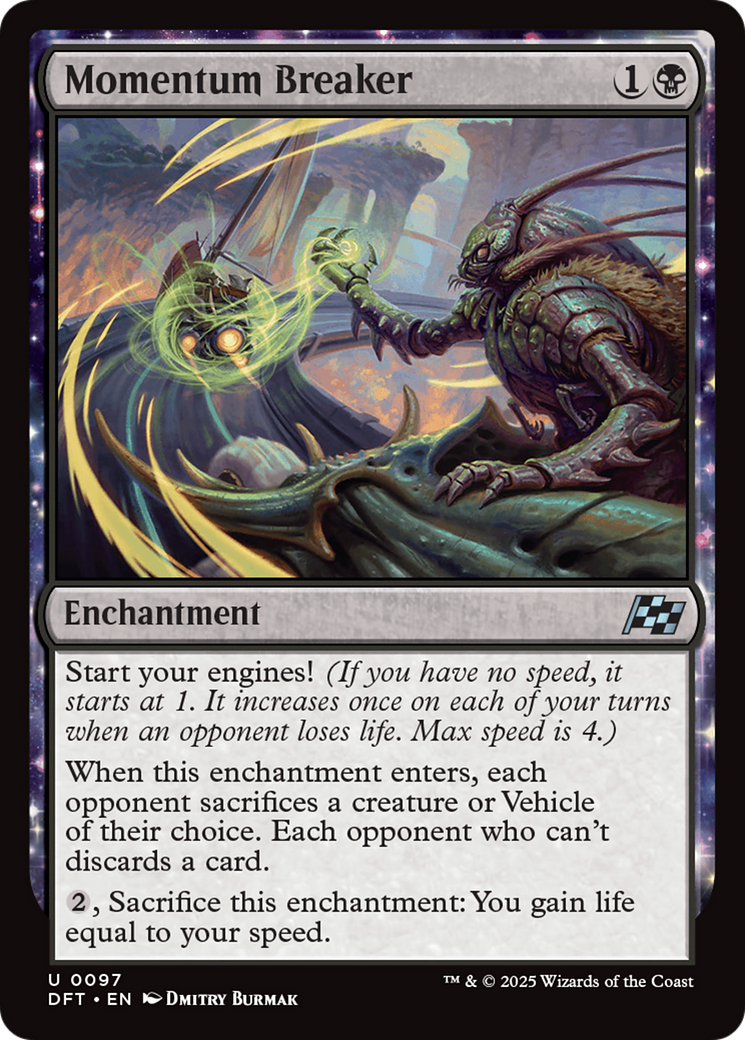 Momentum Breaker - Uncommon Enchantment card from Aetherdrift