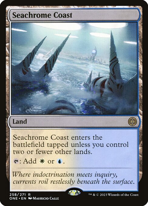 Seachrome Coast - Rare card from ONE