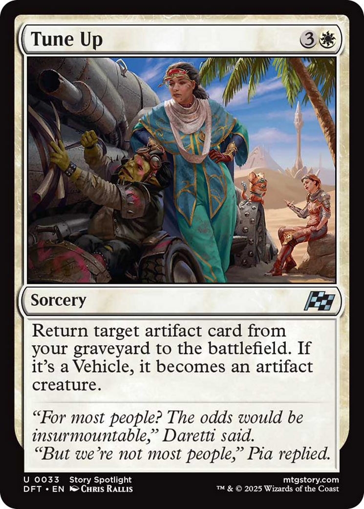 Tune Up - Uncommon Sorcery card from Aetherdrift