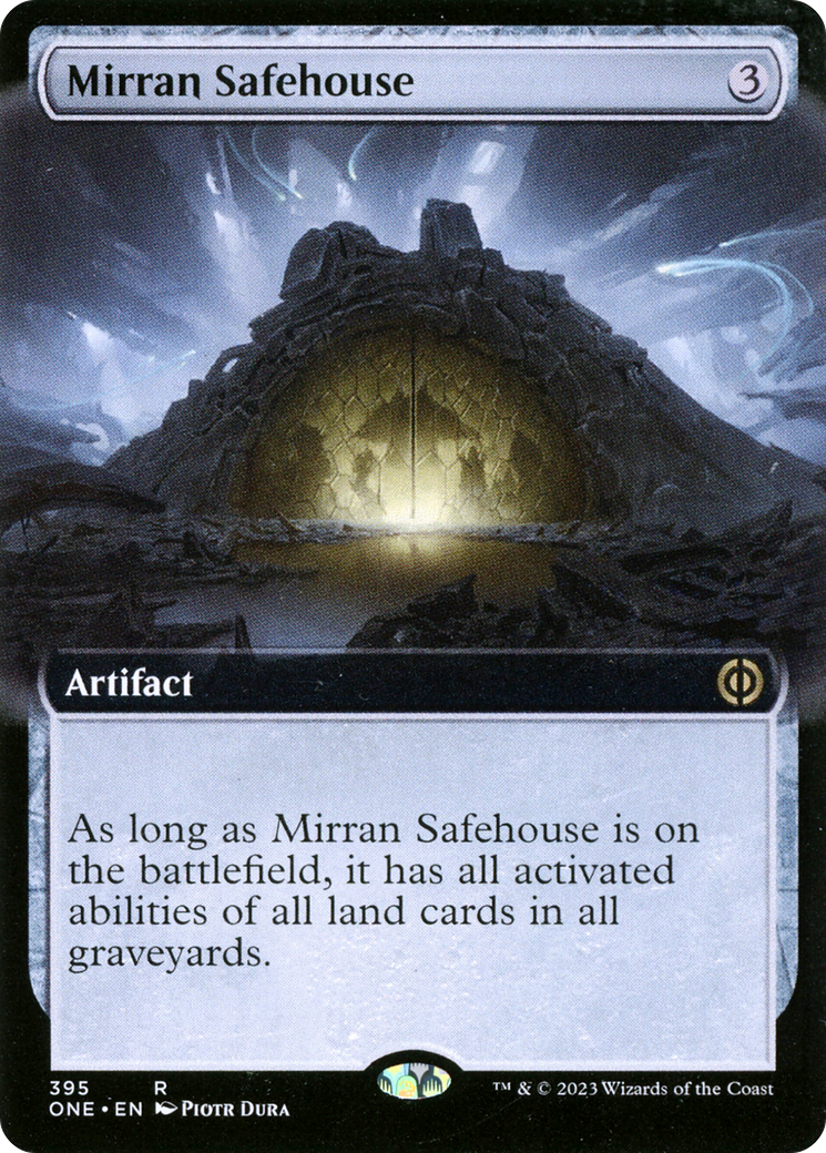 Mirran Safehouse - Rare Artifact card from Phyrexia: All Will Be One