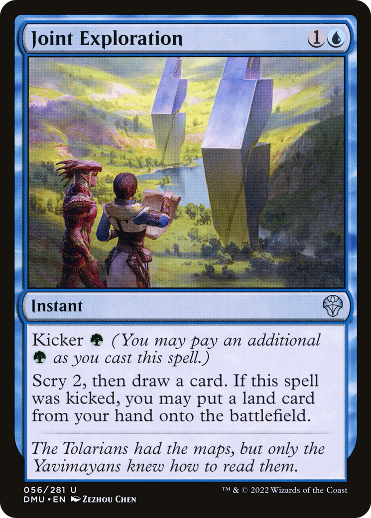 Joint Exploration - Uncommon Instant card from Dominaria United