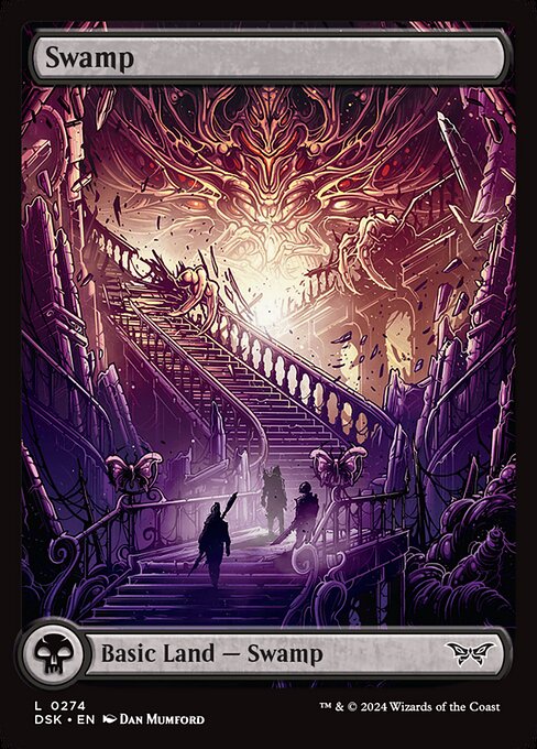 Swamp - Common card from Duskmourn: House of Horror