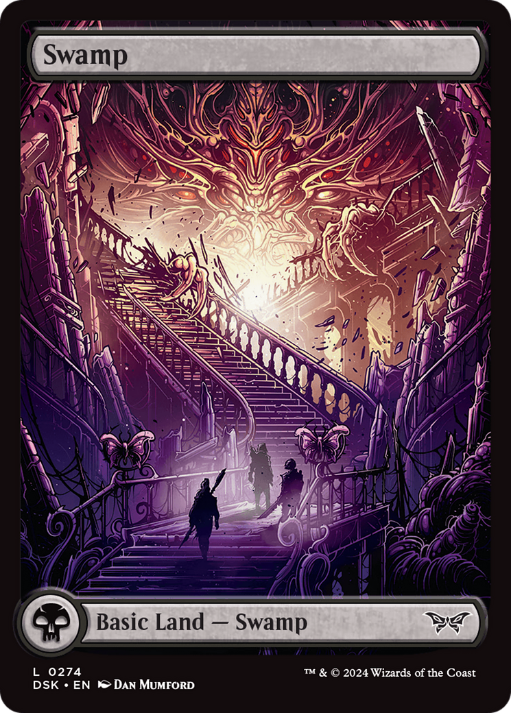 Swamp - Common Basic Land — Swamp card from Duskmourn: House of Horror